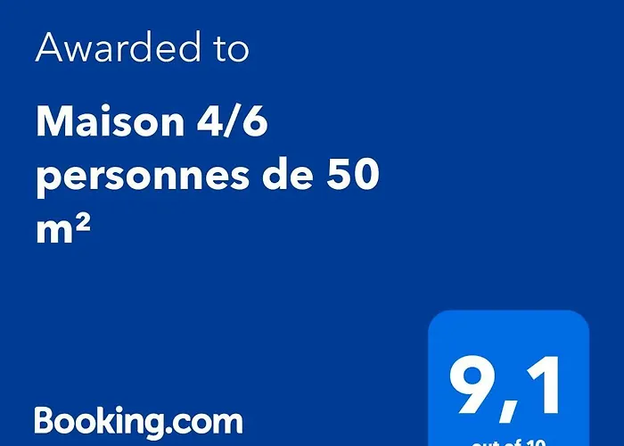 Maison 4/6 Personnes De 50 M²